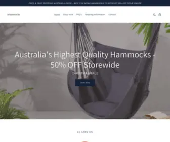 Uhammocks.com.au(uHammocks) Screenshot