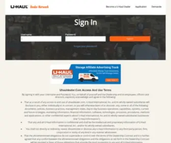 Uhauldealer.com Screenshot