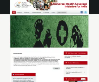 UHC-India.org(UHC India) Screenshot