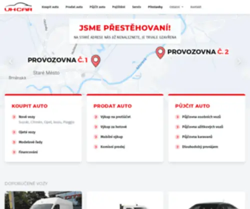 Uhcar.cz(UH CAR) Screenshot