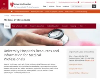 Uhdoctor.org(Medical Professionals) Screenshot