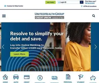 Uhgcu.org(UnitedHealth Group Credit Union) Screenshot