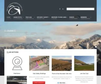 Uhgpga.org(Utah Hang Gliding and Paragliding Association) Screenshot