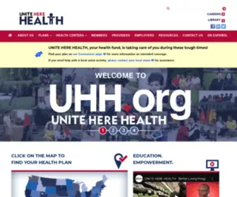 UHH.org(UNITE HERE HEALTH UHH) Screenshot