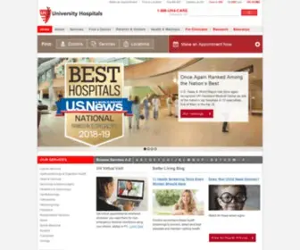 UHHS.com(University Hospitals) Screenshot