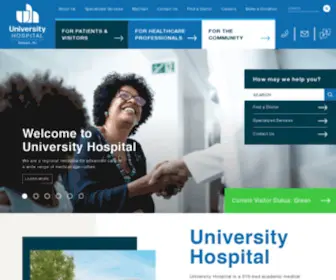 UHNJ.org(The University Hospital) Screenshot