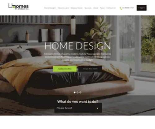 Uhomesliving.com.au(Modern & Custom Home Builders Melbourne) Screenshot