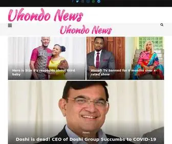 Uhondonews.com(Uhondo News) Screenshot