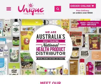UHP.com.au(Unique Health Products) Screenshot