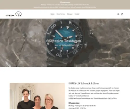 Uhren-Lix.de(UHREN-LIX Schmuck & Uhren) Screenshot