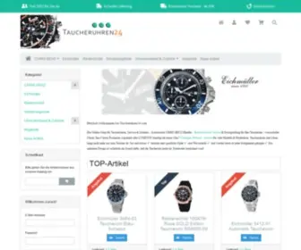 Uhren-Onlineshop24.de(Taucheruhren Online) Screenshot