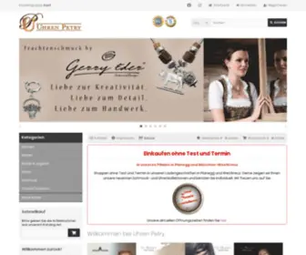 Uhren-Petry.com(Online-Shop der Firma Uhren Petry) Screenshot