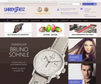 Uhren-Zietz.de(Uhren & Schmuck in Dresden) Screenshot