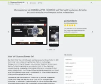 Uhrenanbieter.de(Anbieter) Screenshot