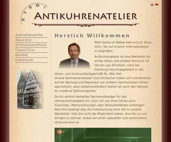 Uhrenhell.de(Herzlich Willkommen) Screenshot