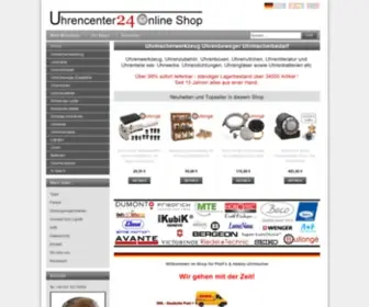 UhrenwerkZeug.com(Uhrenbeweger für Automatikuhren Uhrenwerkzeug Uhrenboxen Online Shop) Screenshot