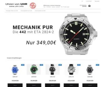 UHR.info(Uhren von UHR) Screenshot