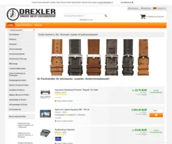 Uhrmacher-Shop.com(Drexler GmbH & Co) Screenshot