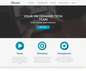 Uhsome.com(Web Design & Digital Marketing Tampa) Screenshot