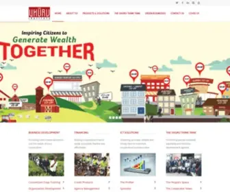 Uhuruinstitute.org(The Uhuru Institute For Social Development) Screenshot