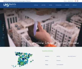 Uhy-Fay.com(Consultores, Asesores y Auditores Profesionales) Screenshot