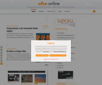 UHZ-Online.de(Unstrut hainich zeitung) Screenshot