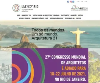 Uia2020Rio.archi(27th World Congress of Architects) Screenshot