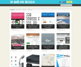 UianduxDesign.com(UI and UX Design) Screenshot