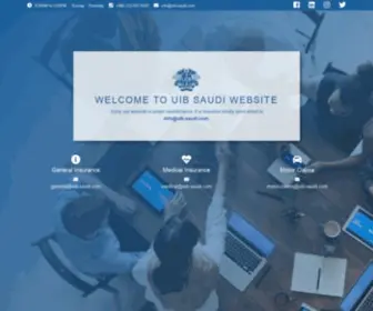 Uib-Saudi.com(UIB Saudi) Screenshot