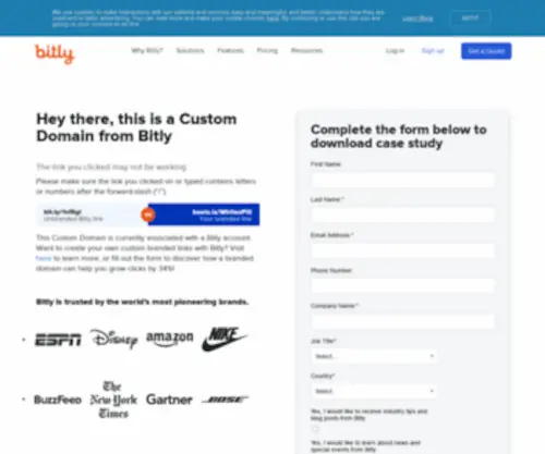 Uib.li(Custom Domain by Bitly) Screenshot