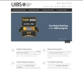 Uibs.org(United International Business School (UIBS)) Screenshot