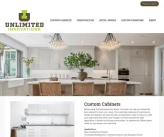 Uicc.com(Custom Cabinetry & Construction) Screenshot