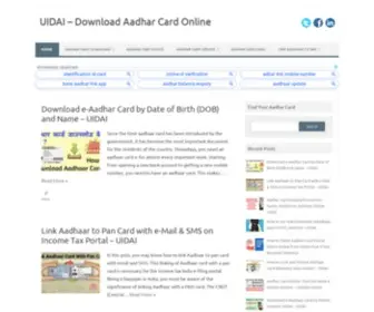Uidai.website(Aadhar Card Download Online) Screenshot