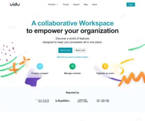 Uidu.org(Al cuore del nonprofit) Screenshot