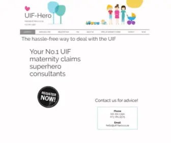 Uif-Hero.co.za(UIF) Screenshot