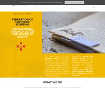 Uigse-Fse.org(International Union of Scouts) Screenshot