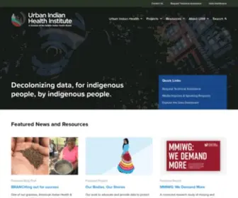 Uihi.org(Decolonizing data) Screenshot