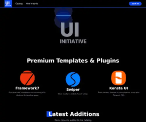 Uiinitiative.com(Premium templates & plugins) Screenshot