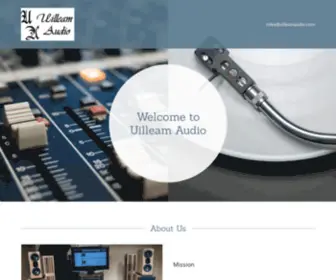 Uilleamaudio.com(Uilleam Audio) Screenshot