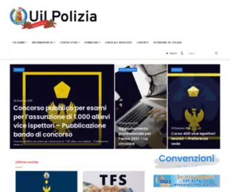 Uilpolizia.com(UIL Polizia) Screenshot