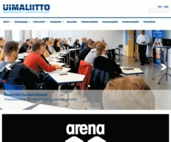 Uimaliitto.fi(Etusivu) Screenshot