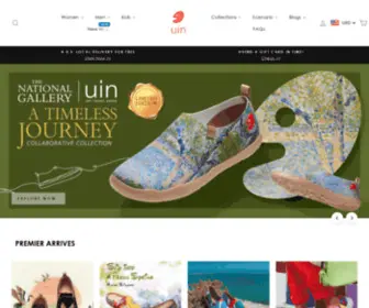 Uinfootwear.com(UIN Footwear) Screenshot