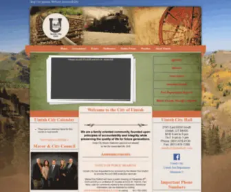 Uintahcity.com(Uintah City) Screenshot