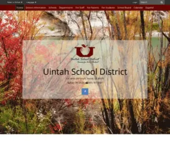 Uintah.net(Uintah School District) Screenshot