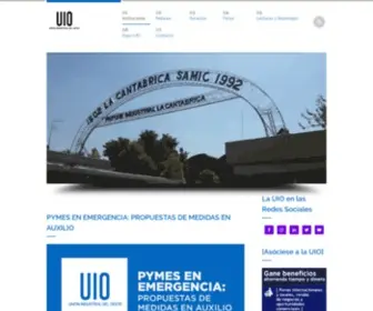 Uio.org.ar(PYMES EN EMERGENCIA) Screenshot