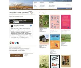 Uiowapress.org(University of Iowa Press) Screenshot