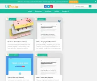 Uipasta.com(Free Bootstrap 4 Templates) Screenshot