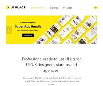 Uiplace.com(UI Place) Screenshot