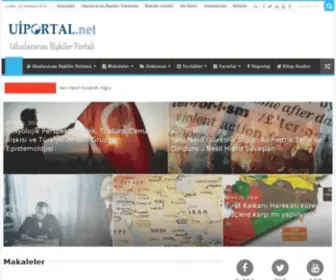 Uiportal.net(ULUSLARARASI İLİŞKİLER PORTALI) Screenshot