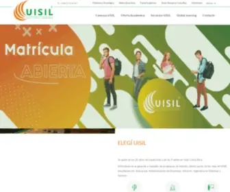 Uisil.ac.cr(Universidad Internacional San Isidro Labrador) Screenshot